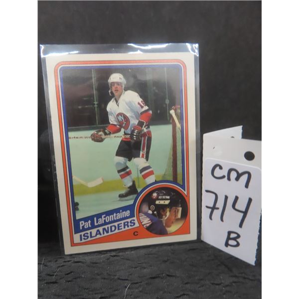 Pat LaFontaine Rookie Card