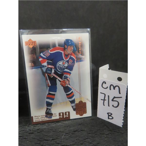 Wayne Gretzky Edmonton Oilers Card