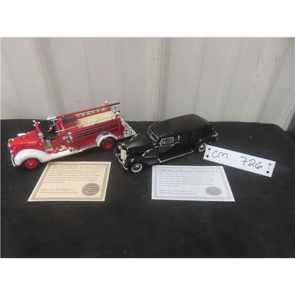 National Motor Museum Mint 2 Vehicle Die Cast Collection
