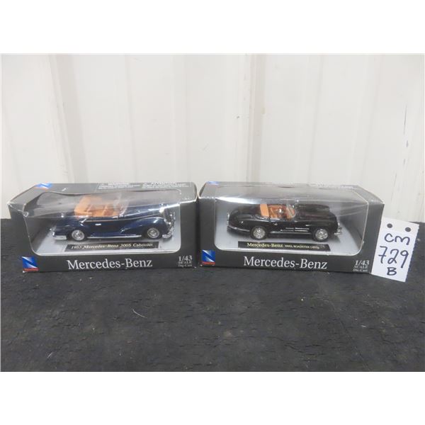 Mercedes-Benz 2 Vehicle 1/43 Scale Collection