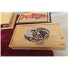 Image 4 : 5 Vintage First Nations Haida Cedar Wood Boxes By Clarence Wells, Richard Krentz, Corey Buppitt And