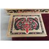 Image 6 : 5 Vintage First Nations Haida Cedar Wood Boxes By Clarence Wells, Richard Krentz, Corey Buppitt And