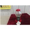 Image 1 : Vintage Metal And Glass Gumball Machine By Continental Gum Canada New With Key And Tag