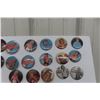 Image 12 : Large Lot Of 1980s Original AWA And WWF Wrestling Badges Andre The Giant, Gerry Lanler, Hogan, Ric