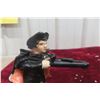 Image 2 : Vintage Cast Iron Mechanical Bank Man Shooting Apple Off Kid's Head William Tell Works