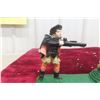 Image 3 : Vintage Cast Iron Mechanical Bank Man Shooting Apple Off Kid's Head William Tell Works