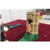 Image 4 : Vintage Cast Iron Mechanical Bank Man Shooting Apple Off Kid's Head William Tell Works