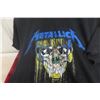 Image 8 : Vintage 2018 Metallica Winnipeg Large Concert Tour T-Shirt