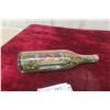 Image 1 : Vintage 1940s German Prisoner Of War Ship In A Bottle Detailed Measures 11.5"