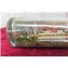 Image 2 : Vintage 1940s German Prisoner Of War Ship In A Bottle Detailed Measures 11.5"