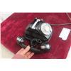 Image 3 : Antique Bakelite Art Deco Rotary Monophone Telephone Canada Chrome Detail No Cracks To Bakelite