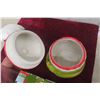 Image 5 : Vintage Dr. Seuss The Grinch Rare Who-Ville Toy Shop In Box And Cookie Jar Excellent Condition Box