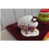 Image 6 : Vintage Dr. Seuss The Grinch Rare Who-Ville Toy Shop In Box And Cookie Jar Excellent Condition Box