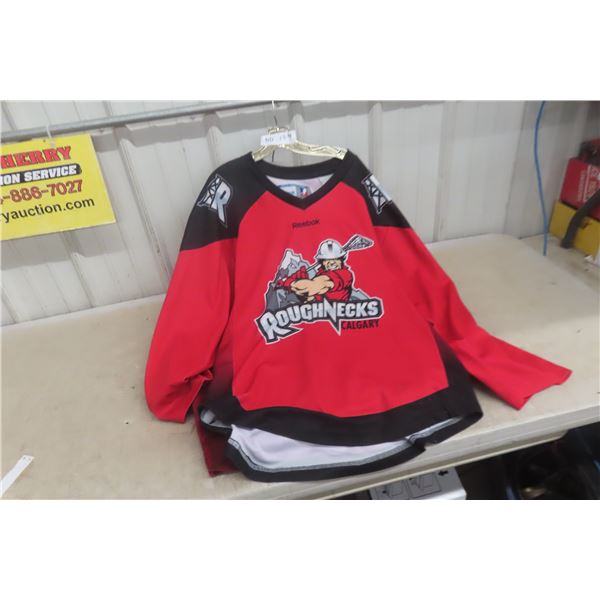 Vintage Calgary Roughnecks NNL Reebok Lacrosse Jersey, Men's XXL