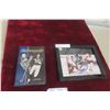 Image 1 : Vintage Toronto Maple Leafs Frank Mahovlich Autographed Framed Photo, Gerry James Signed Book