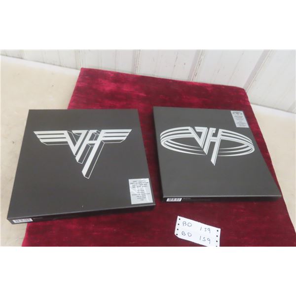 2 Empty Van Halen Record LP Box Sets
