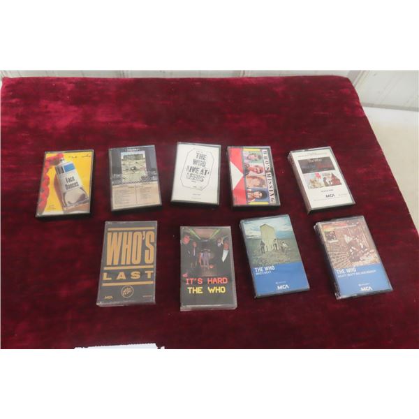 Vintage The Who Cassette Lot