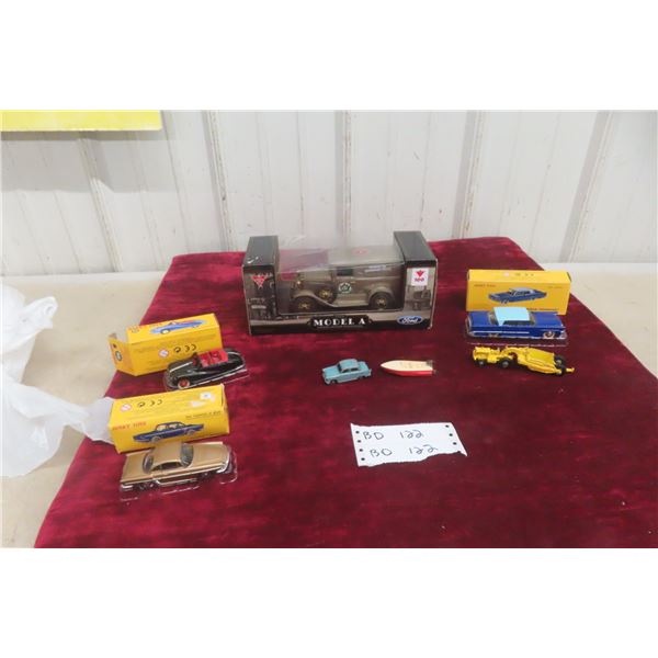 Vintage Dinky Toys In Box, Canadian Tire Model A In Box, Loose Lesney Vehicles