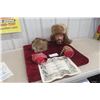 Image 1 : Festival Du Voyageur Lot: 2 Metis Sashes, 2 Real Fur Winter Hats, And 2 Trapper Certificates