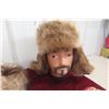 Image 2 : Festival Du Voyageur Lot: 2 Metis Sashes, 2 Real Fur Winter Hats, And 2 Trapper Certificates