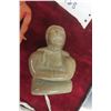 Image 4 : Vintage First Nations Stone Carving, Soapstone Inuit Etching, Unused Inuit Stamp Collection Book, B