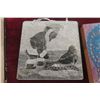 Image 5 : Vintage First Nations Stone Carving, Soapstone Inuit Etching, Unused Inuit Stamp Collection Book, B