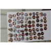 Image 2 : Large Lot Of 1980s Original AWA Wrestling Badges: Hulk Hogan, Road Warriors, Mad Dog Vachon And Mor