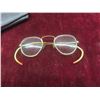 Image 2 : Gold-Filled Tie Clip, 14K GF Item, Gold-Plated Item, Pair Eyeglass GF Frame
