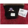 Image 1 : Ring in Case Marked 925 With Amethyst Stone – 5.11 g