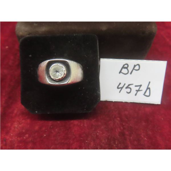 Ring in Case Marked 14K T-H-C-E With Arrow through a "U" and Stone – 11.88 g