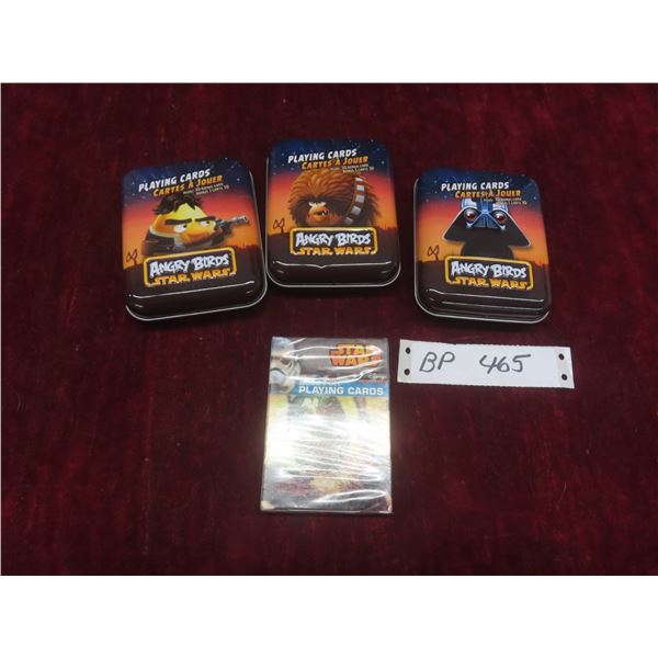 Tin of Angry Birds Playing Cards – Sealed Pack Star Wars Boba Fett Playing Cards