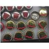 Image 5 : Glass Top Showcase 12" x 8" With Vintage Beer Caps