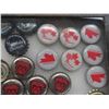 Image 7 : Glass Top Showcase 12" x 8" With Vintage Beer Caps