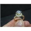 Image 6 : New 18K Gold Plated 1.0 ct Simulated Diamond (CZ) Luxury Ring Sz 7.5