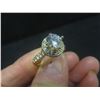 Image 8 : New 18K Gold Plated 1.0 ct Simulated Diamond (CZ) Luxury Ring Sz 7.5