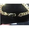Image 4 : New 14K Gold Plated 8.0 mm Cuban Link Bracelet 8" Long