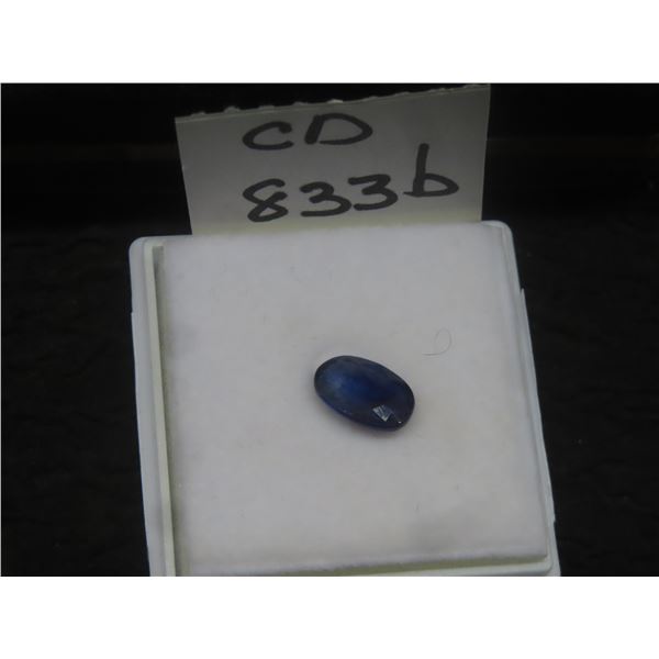 3.1 ct Natural Blue Sapphire Heat Treated Oval Cut 6.9 x 10.4 mm