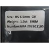 Image 9 : New 1.0 Carat Moissanite Lab Diamond Round Brilliant Cut GH-VVS1, GRA Report, Tests Positive with D