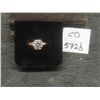 Image 1 : New 18K Gold Plated 2.0 Ct Simulated Diamond (CZ) Solitaire Ring Size 6.0