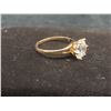 Image 3 : New 18K Gold Plated 2.0 Ct Simulated Diamond (CZ) Solitaire Ring Size 6.0