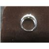 Image 2 : New Platinum Plated 1.0 Ct Simulated Diamond (CZ) Man's Ring Resizable