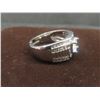 Image 3 : New Platinum Plated 1.0 Ct Simulated Diamond (CZ) Man's Ring Resizable