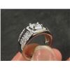 Image 6 : New Platinum Plated 1.0 Ct Simulated Diamond (CZ) Man's Ring Resizable