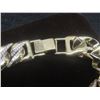 Image 2 : New 14K Gold Plated 14.0 Mm Simulated Diamond (CZ) Iced Out Cuban Link Bracelet 8" Long