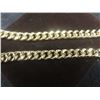 Image 3 : New 14K Gold Plated 8.0 Mm Cuban Link Necklace 18" Long