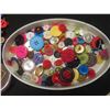 Image 2 : Vintage Buttons, Rhinestone, Brass +