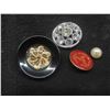 Image 8 : Vintage Buttons, Rhinestone, Brass +