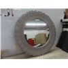 Image 1 : Framed Round Mirror 35" Diameter