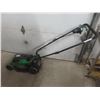 Image 1 : Certified Electric Lawn Mower, Handle Missing Wing Nut to Lock in Place