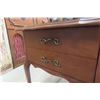 Image 3 : 2 End Tables With Drawers (20" X 27" X 23 1/2") And Oval Coffee Table (50" X 21" X 15 1/2")